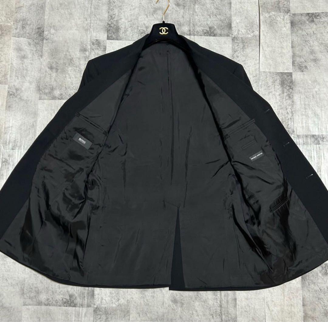 美品特大3Lサイズ相当HUGO BOSSスーツ