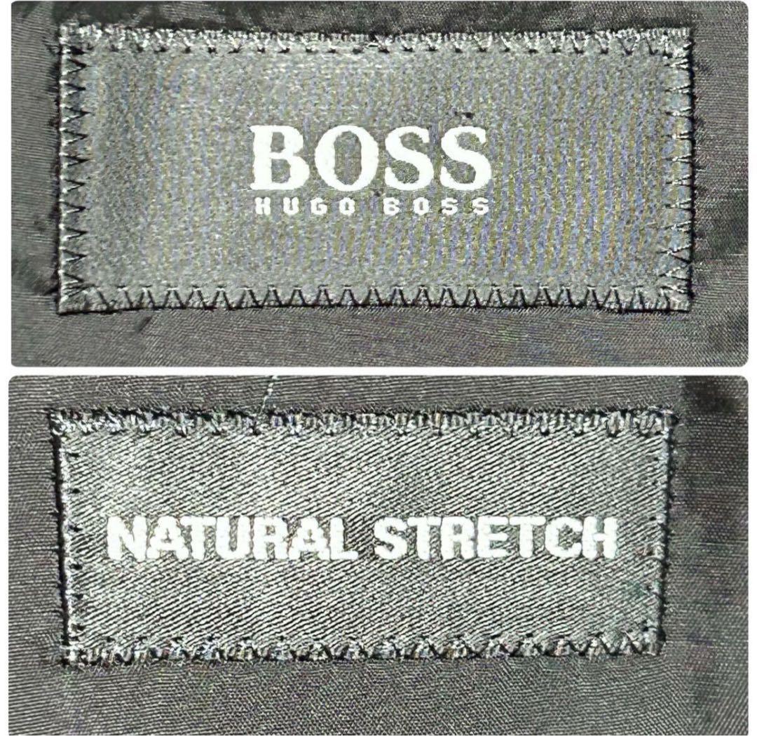 美品特大3Lサイズ相当HUGO BOSSスーツ