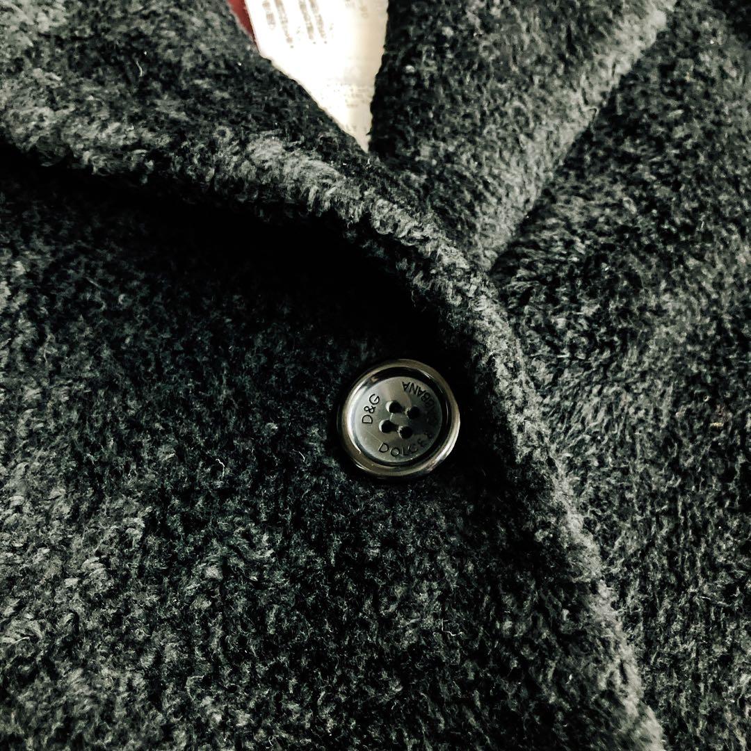 D&Gドルチェアンドガッバーナ★ボアフリース テーラードジャケット シャドウロゴ