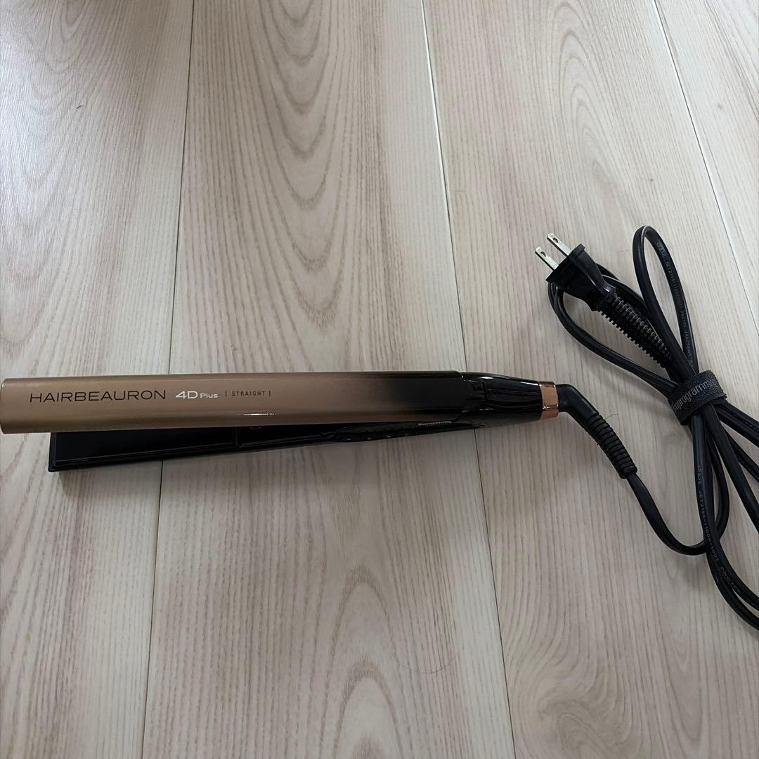 HAIRBEAURON 4D Plus ストレートヘアアイロン　ジャンク