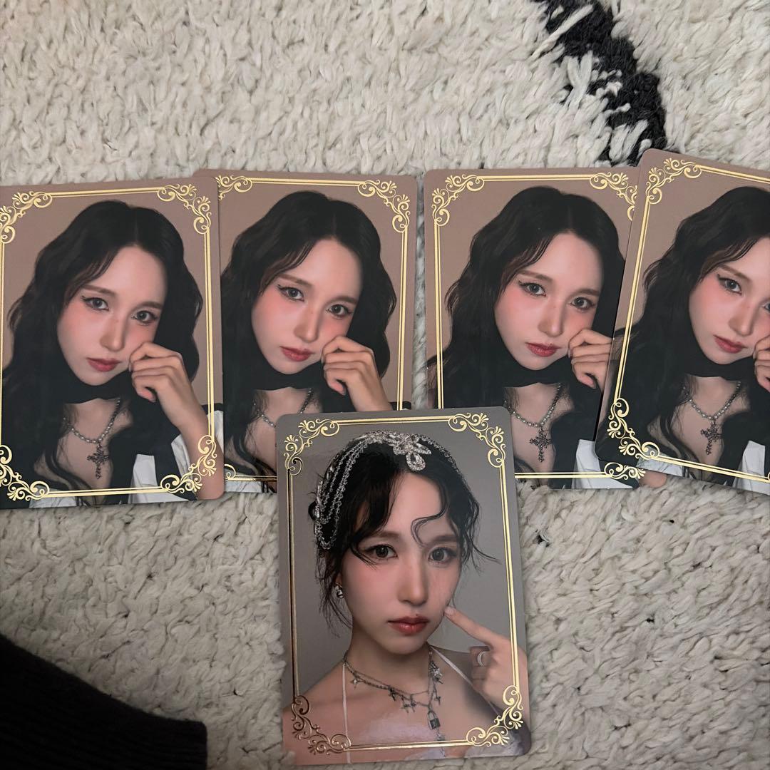 TWICE MISAMO PLAY 箔押し仕様 ラキドロ ミナ　5枚