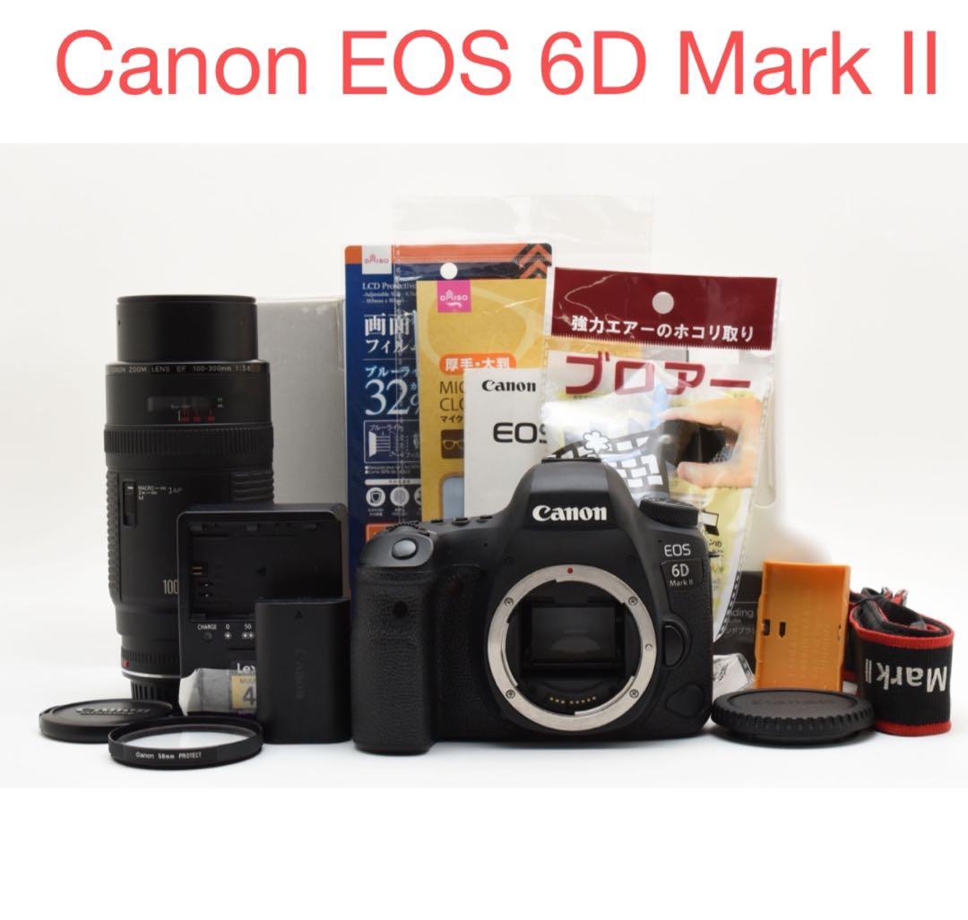 デジタルカメラ Canon EOS 6D Mark II /Canon EF 100-300mm