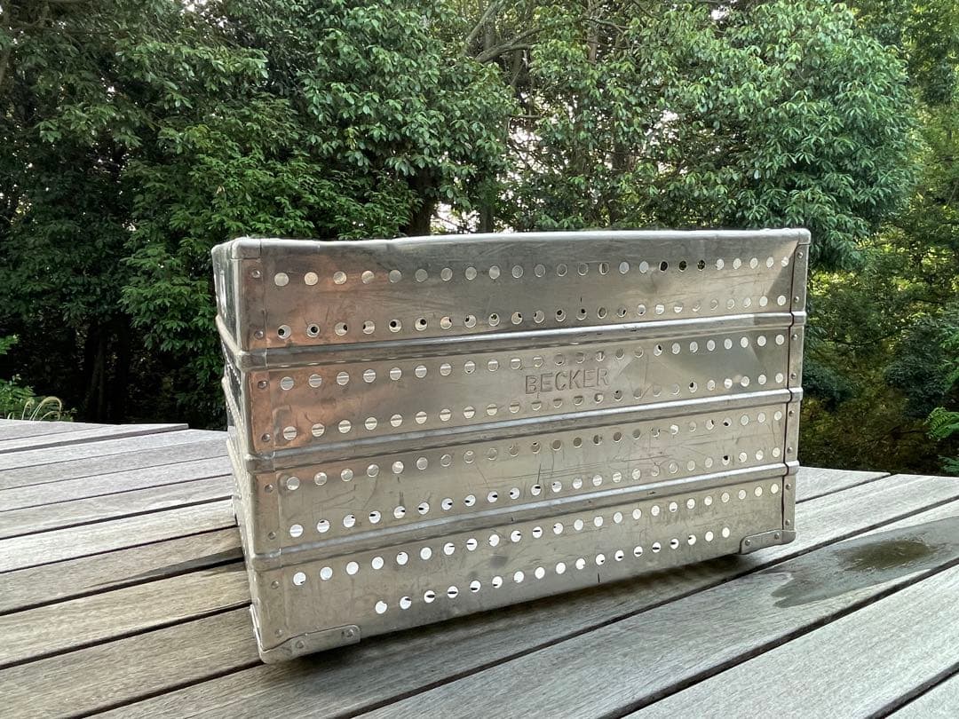 ヴィンテージ　ZARGES アルミコンテナ　ドイツ製　オリジナル　軍　実物