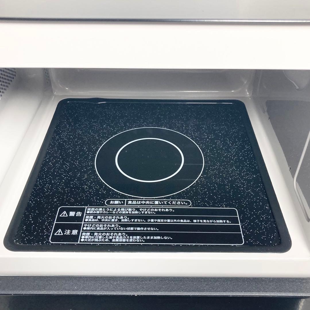 極美品 ハイアール 電子レンジ KS-MW24F18-BK 2023年製