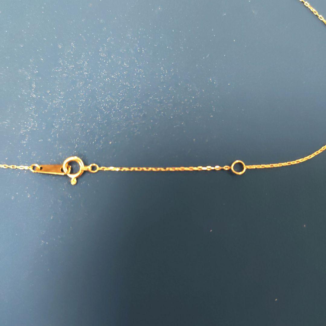 k10YG　ムーンストーン ネックレス　40cm