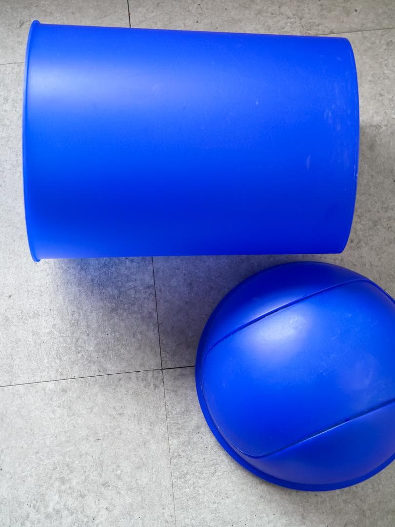 90's\"AUTHENTICS\" ボックス/ゴミ箱 スペースエイジ ポストモダン