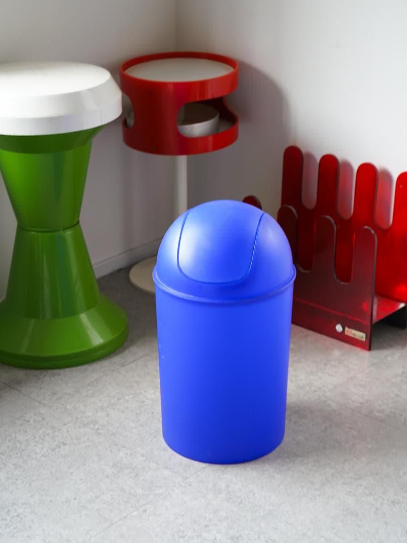 90's\"AUTHENTICS\" ボックス/ゴミ箱 スペースエイジ ポストモダン