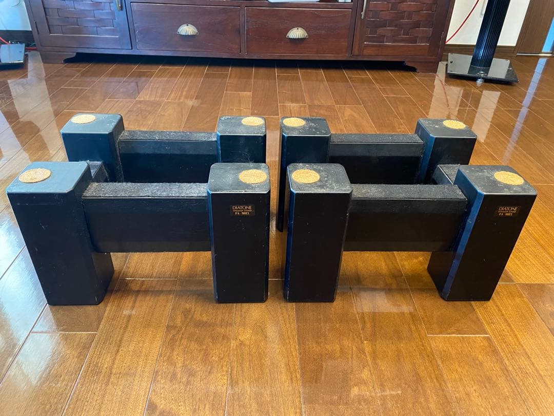 DIATONE スピーカースタンド 黒　DK-900EX