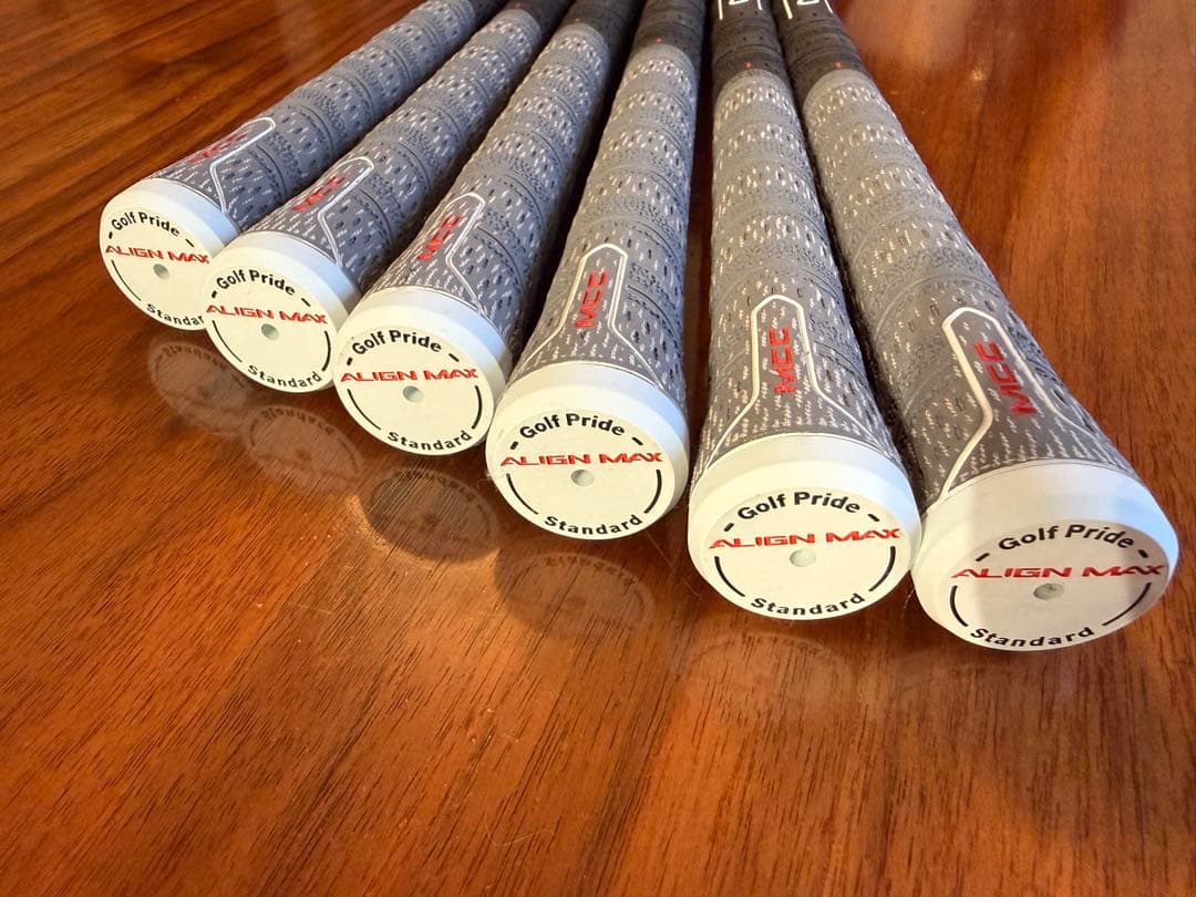 [ほぼ新品]Golf Pride ALIGN MAX グリップ 6本
