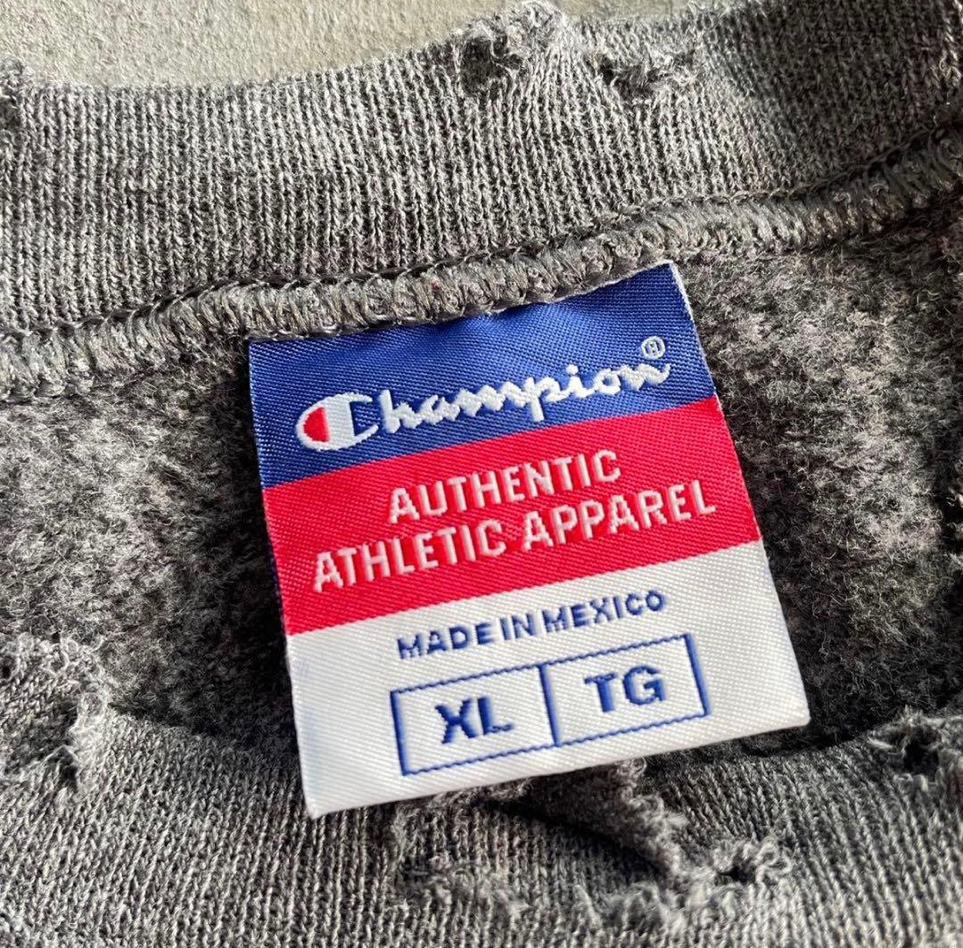 90's Champion XL ナンバーペイント boro sweat