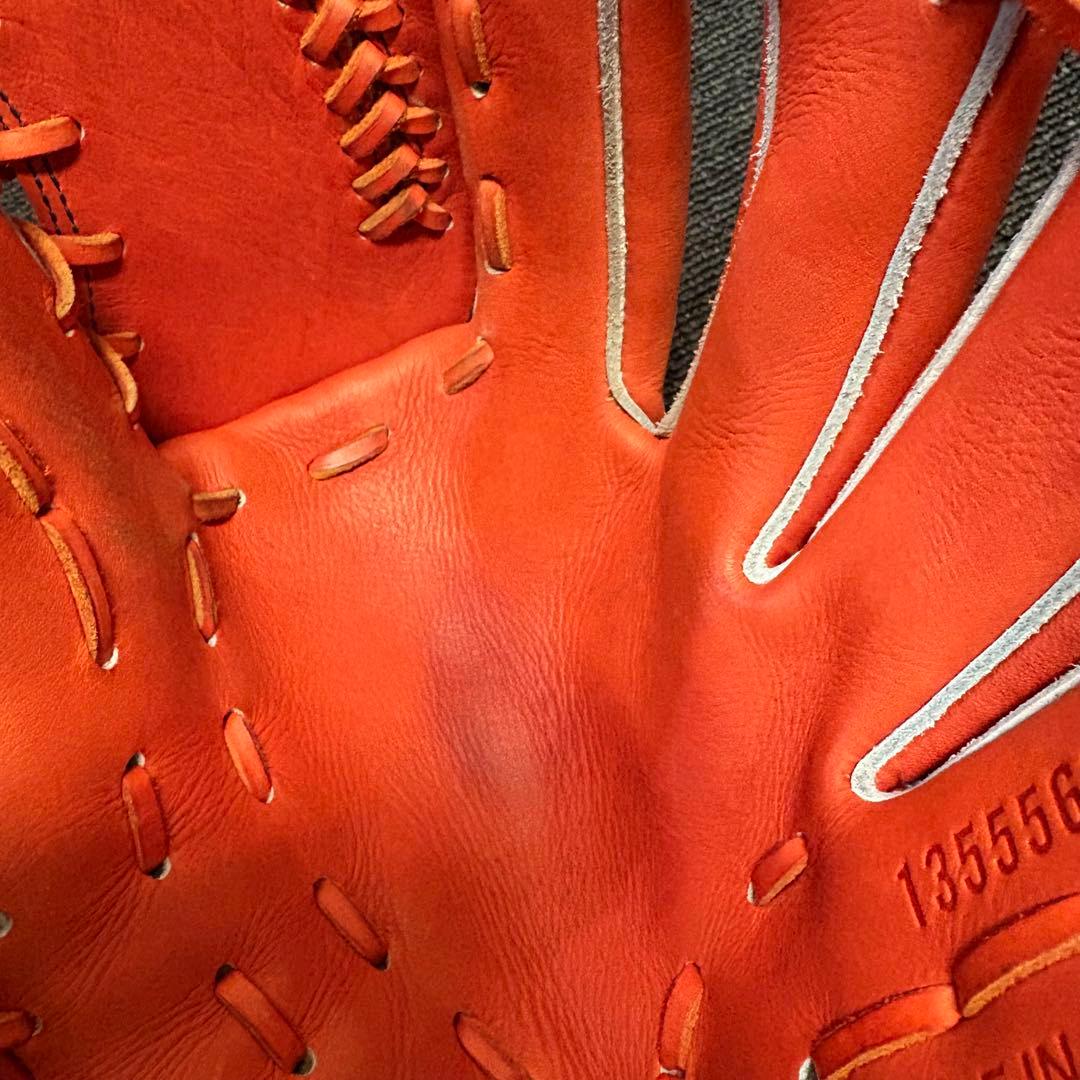 む*x様 Under Armour 軟式グローブ オレンジ