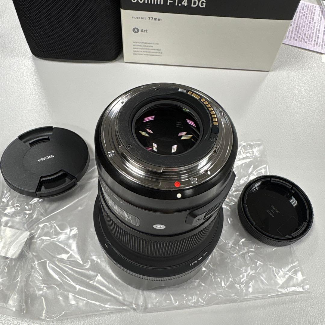 【美品】SIGMA 50mm F1.4 DG HSM Art キヤノンEF用