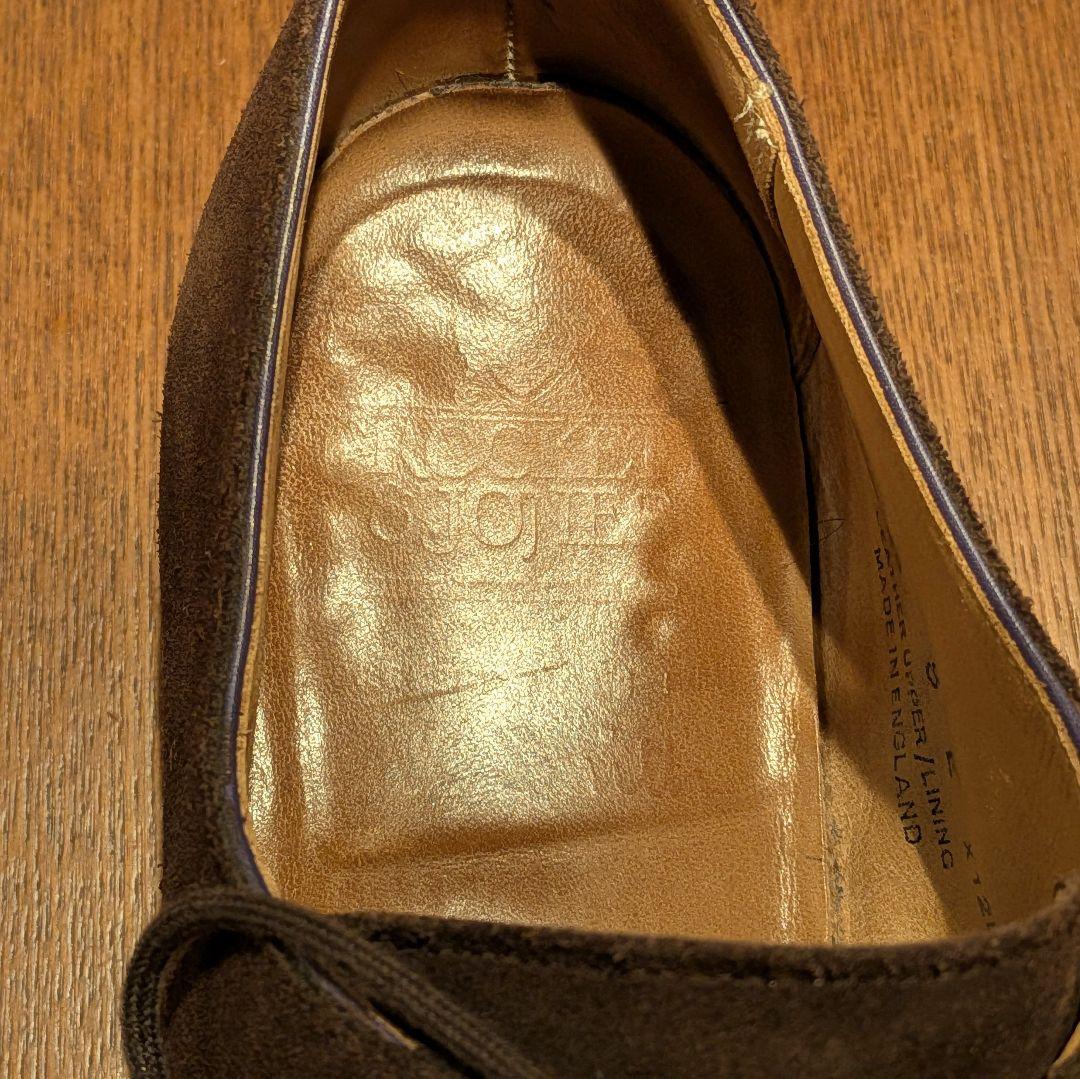 クロケット&ジョーンズ ポールスミス スエード 8E