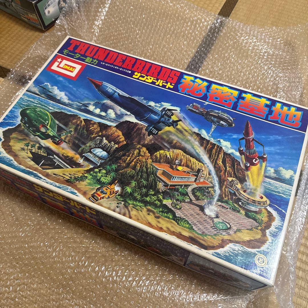 イマイ サンダーバード秘密基地 未組立 プラモデル 模型 ビッグサイズ 巨大基地