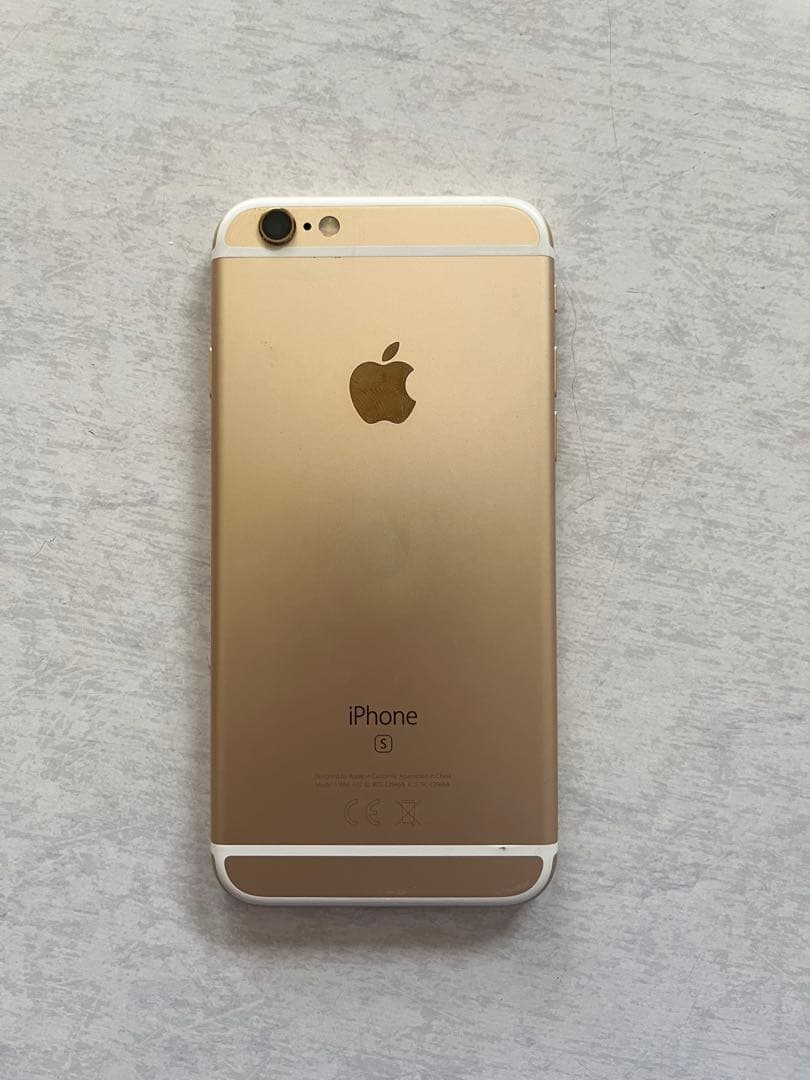 Apple iPhone 6s ゴールド本体