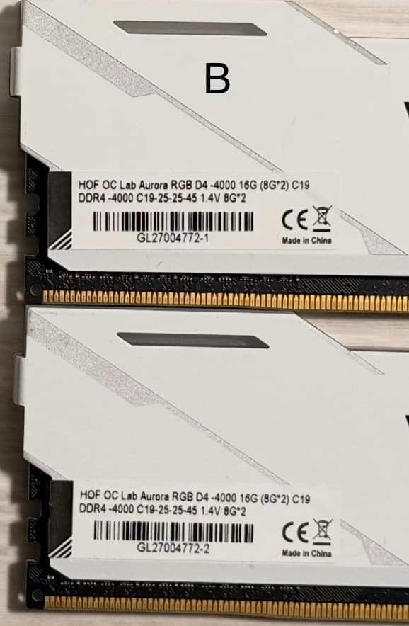 メモリー DDR4 HOF OC Lab Arduino/Aurora RGB(8Gx2)