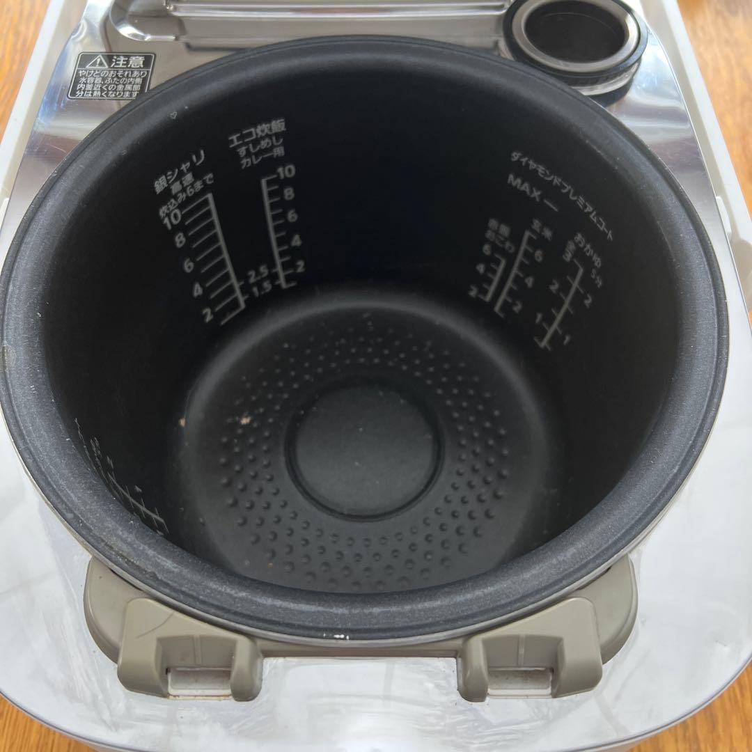 Panasonic 炊飯器 SR-VSX189 一升炊き　ホワイト