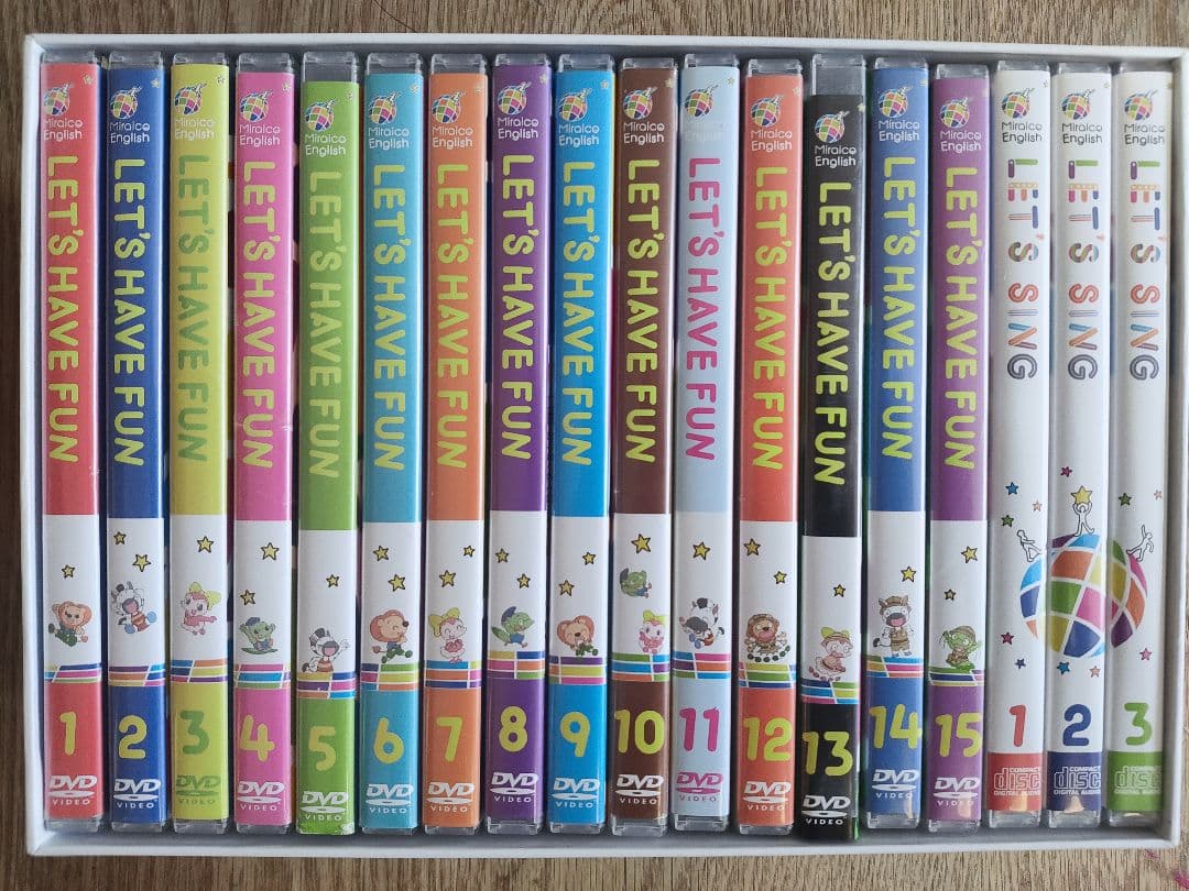 ミライグリッシュ DVDセット