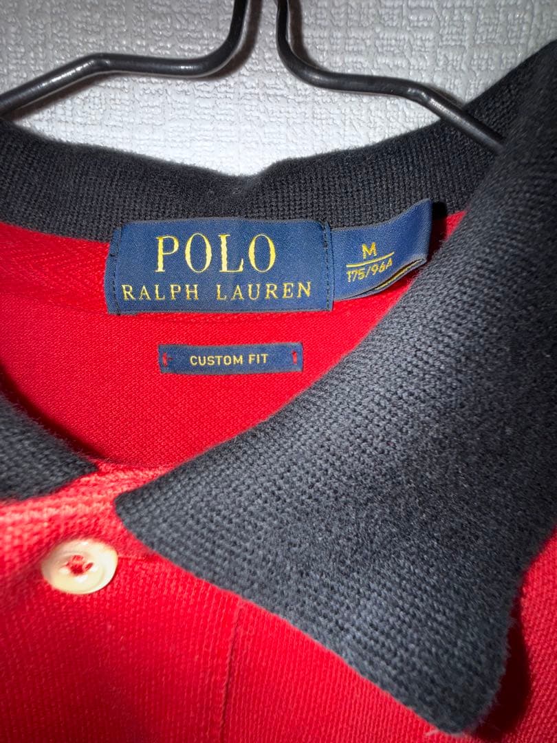 超激レア・Polo Ralph Lauren レッド ポロシャツ M