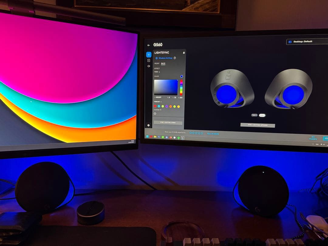 ロジクール G560 スピーカー