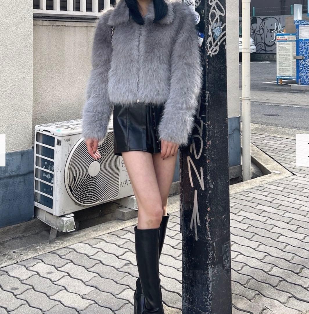 GYDA ジェイダ グラデーションECO FURコート