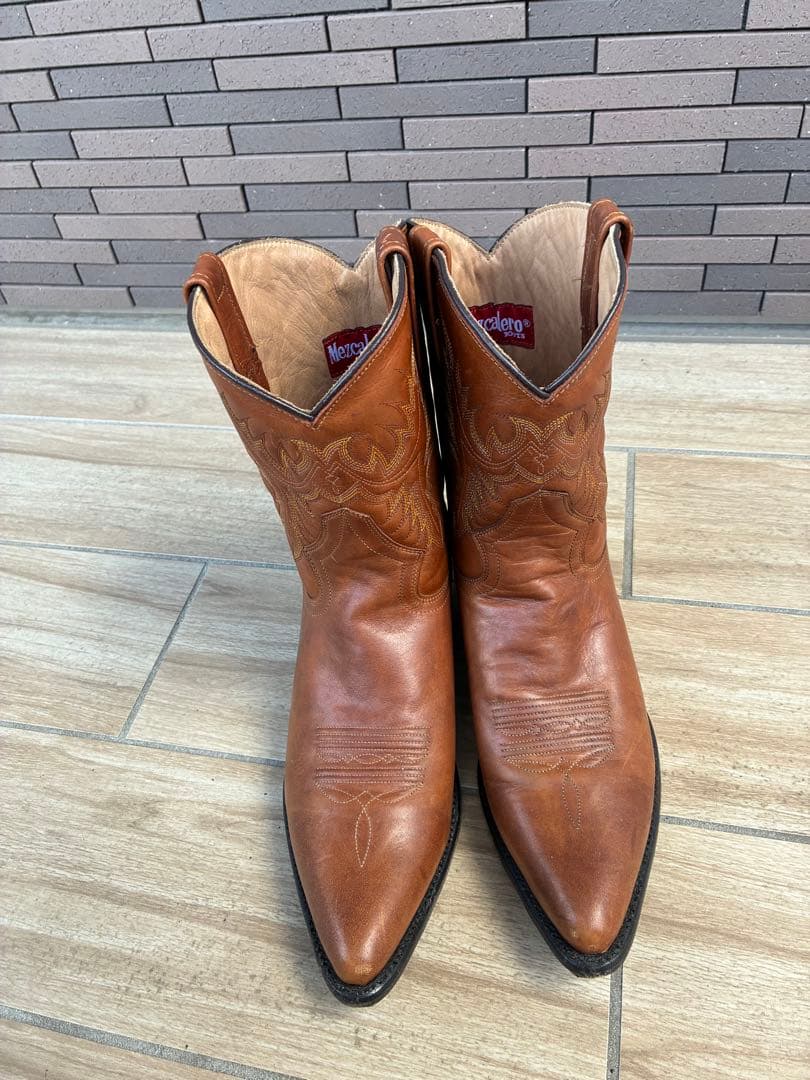 Mezcalero メスカレロ ウエスタンブーツ ブラウン 27cm