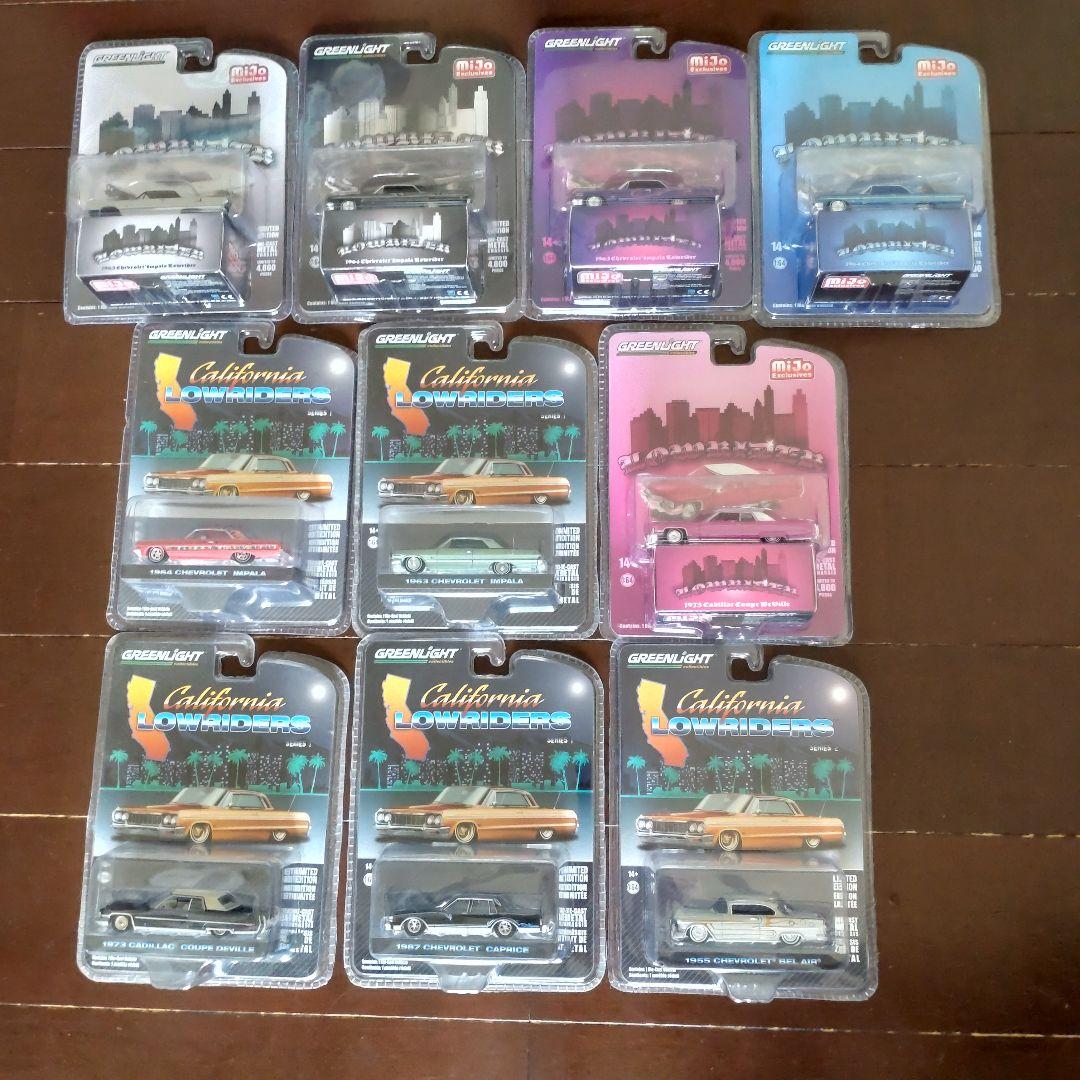 GREENLIGHT California Lowriders 10台セット