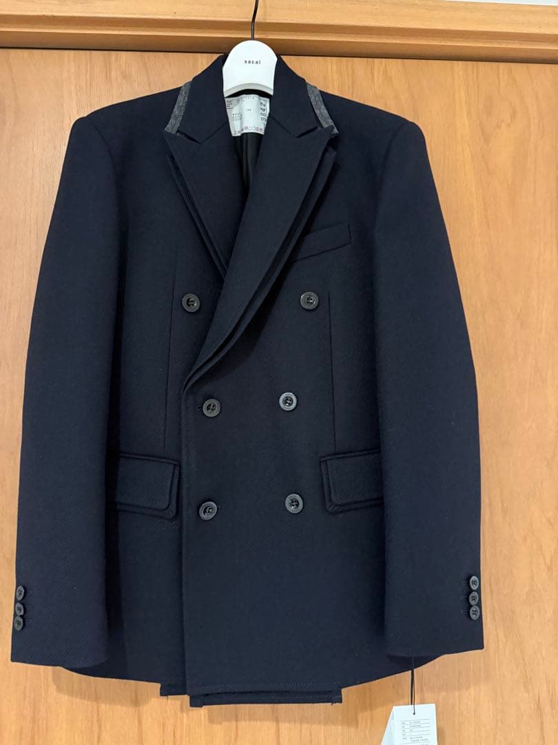 k*n様 【新品未使用】sacai 25awDoubleFacedWoolMel