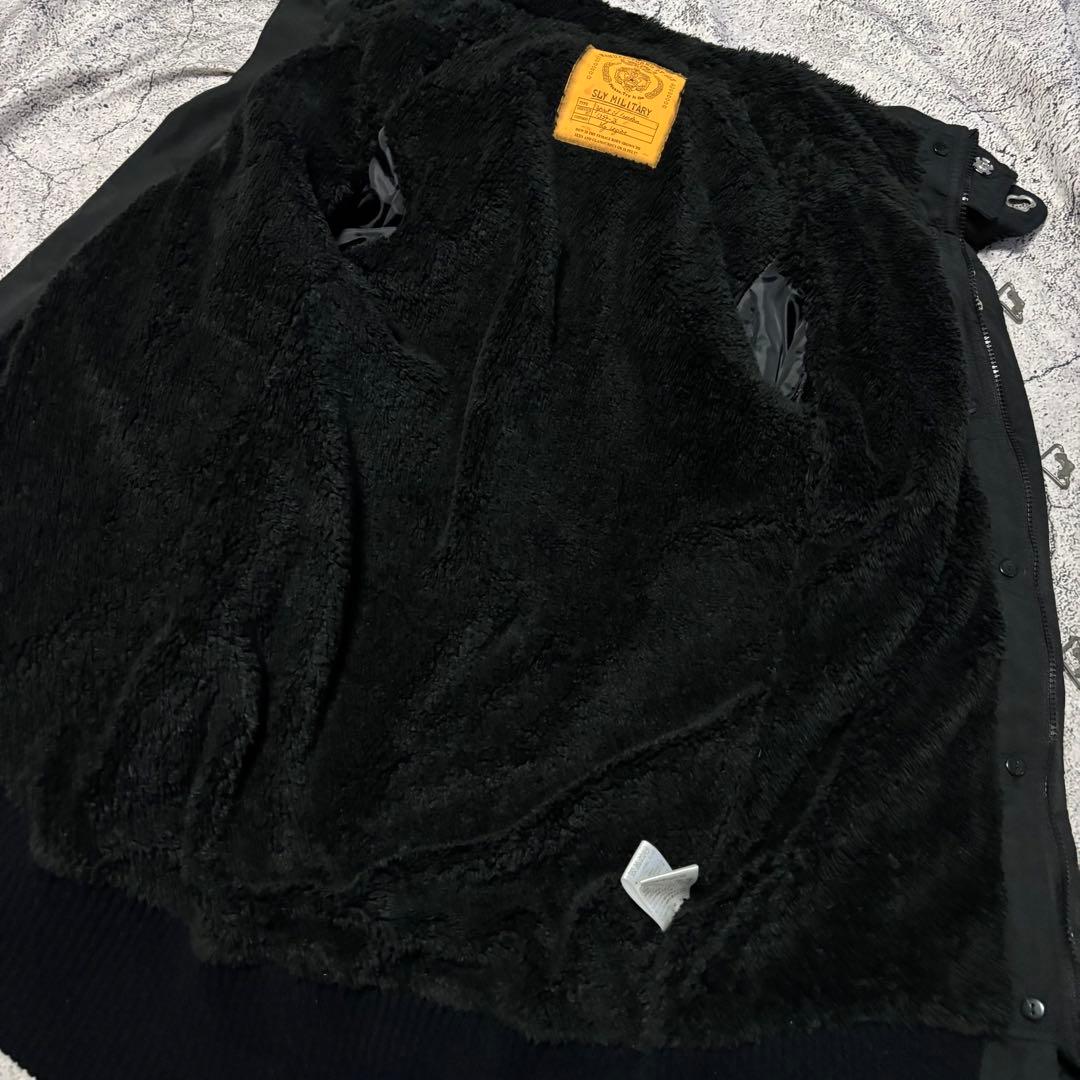y2k 00s ダークコア　平成ギャル　SLY ビックフード　ミリタリー　ファー