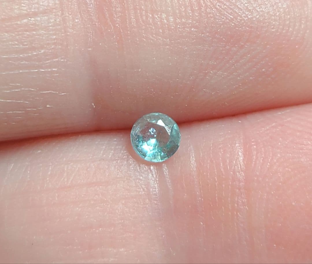 非加熱のキュートなラウンド!★ブラジルバターリャパライバトルマリン★