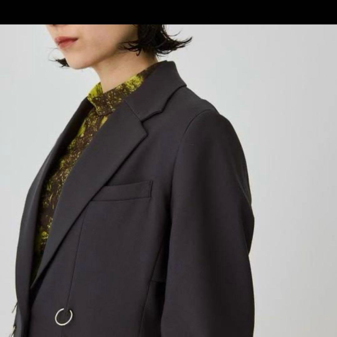 ダークグレー テーラードジャケット