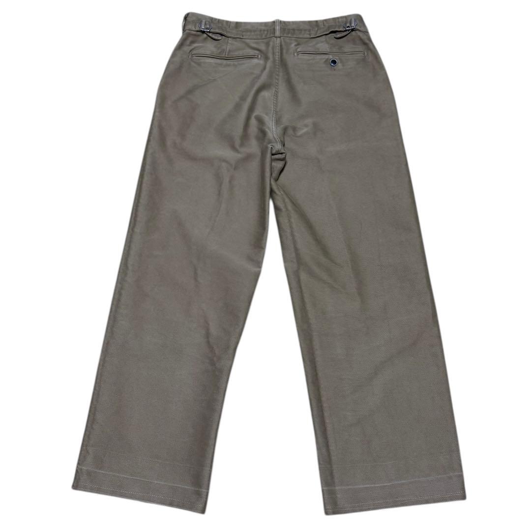 【AURALLE】FINX MOLESKIN WIDE PANTS 4