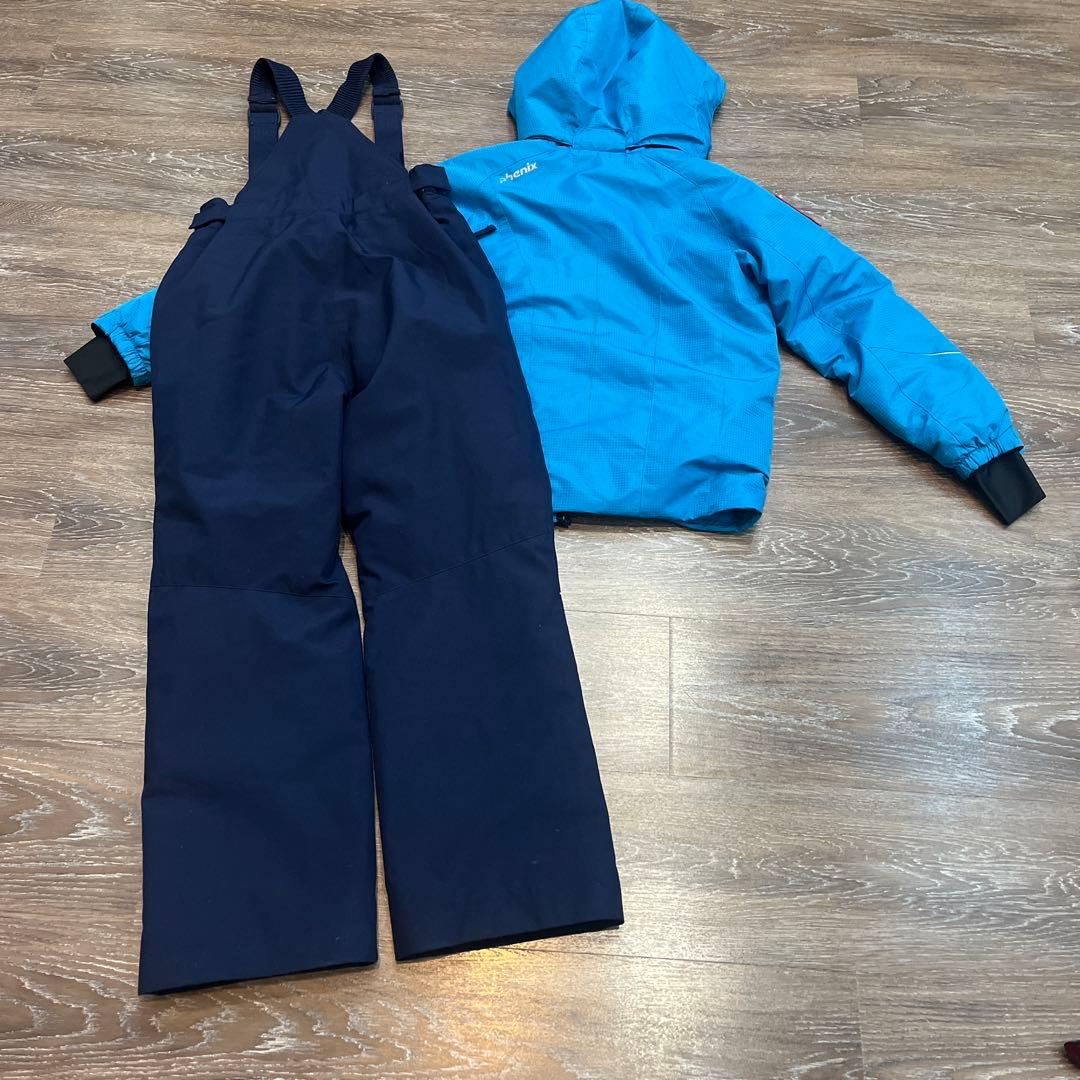 phenix フェニックス スキーウェア　150 男の子　　美品　セットアップ