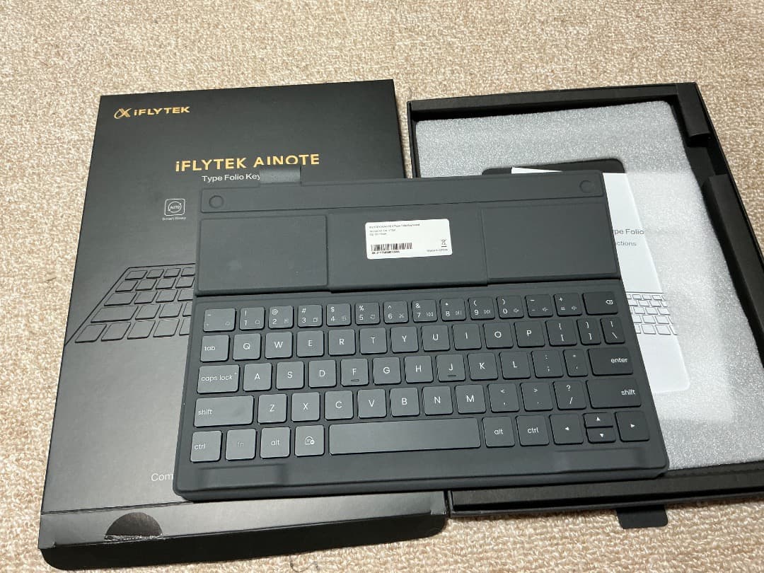 iFLYTEK Ainote2（追加替え芯付き）、カバー、専用キーボード