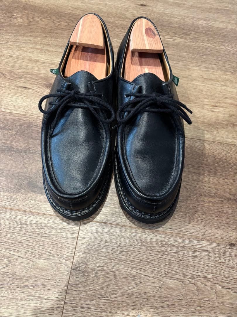 値下げParaboot MICHAEL パラブーツ ミカエル 42 8 ブラック