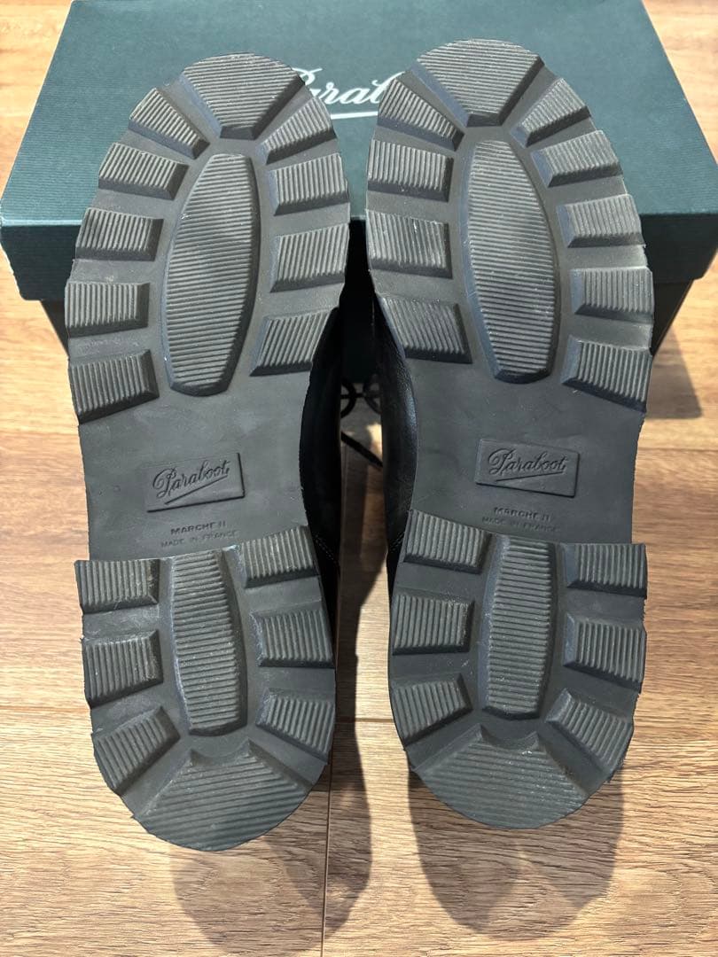 値下げParaboot MICHAEL パラブーツ ミカエル 42 8 ブラック
