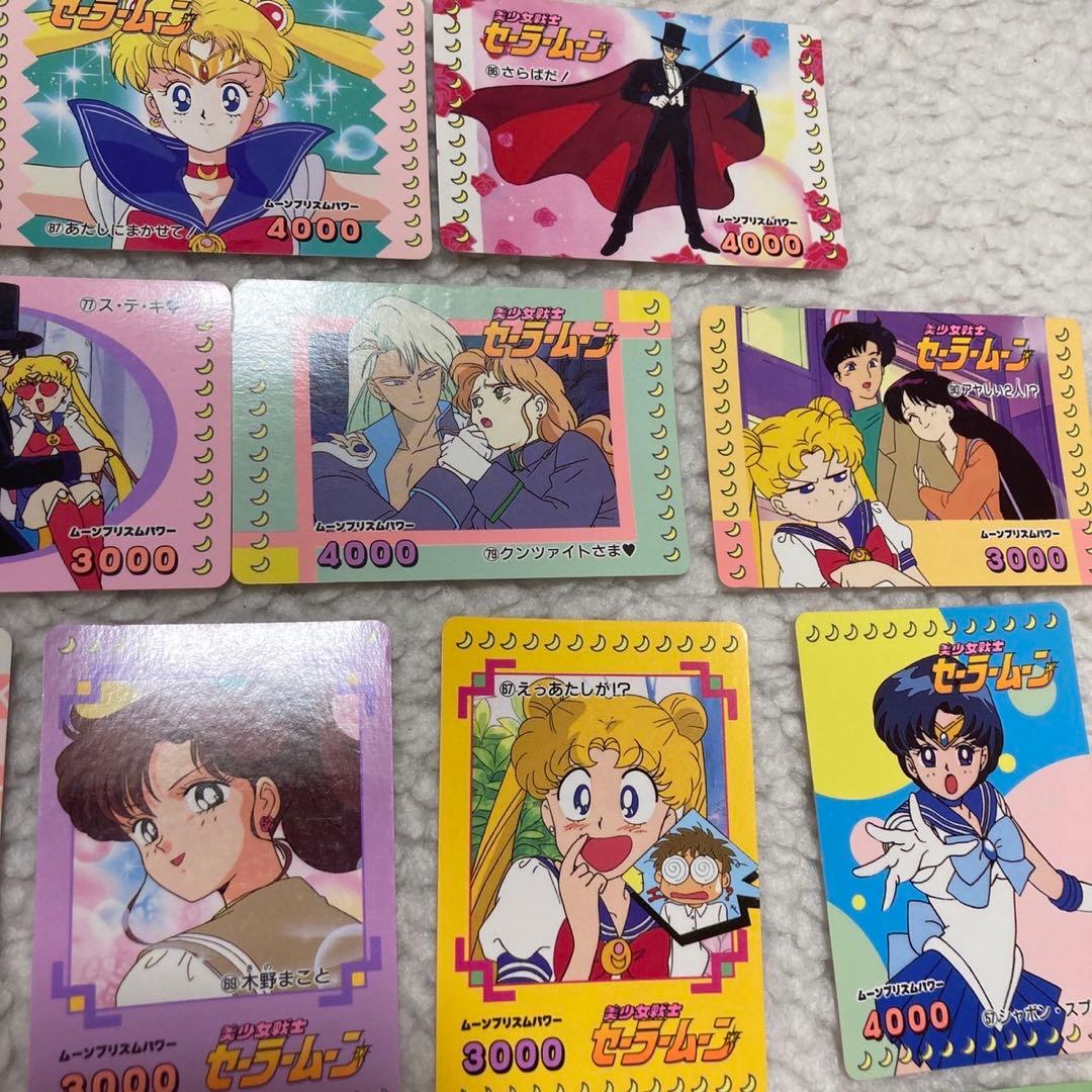 五 22枚セット 美品 当時品 セーラームーン PPカード カードダス アマダ