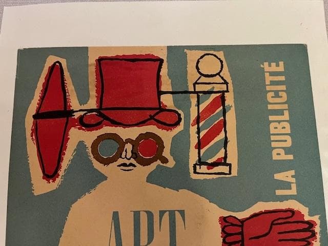 サヴィニャック 「Presence de la Publicite」1947年