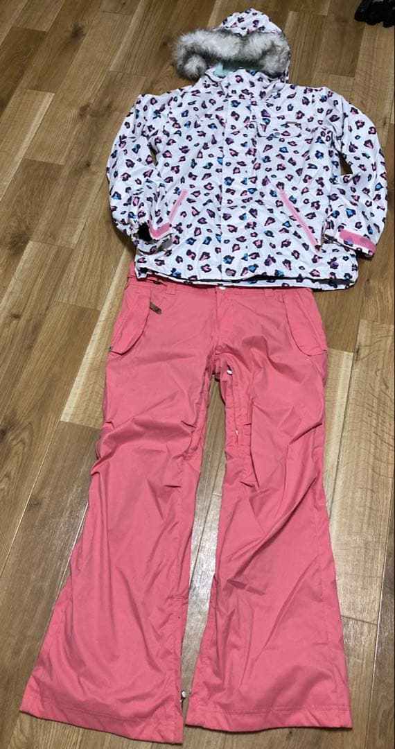 スノーボードウェア上下セット♡ ヒョウ柄 SIROP