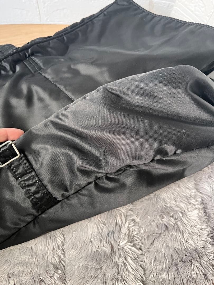 大容量　ポーター　タンカー　初期型　かぶせタイプ　ショルダーバッグ　黒