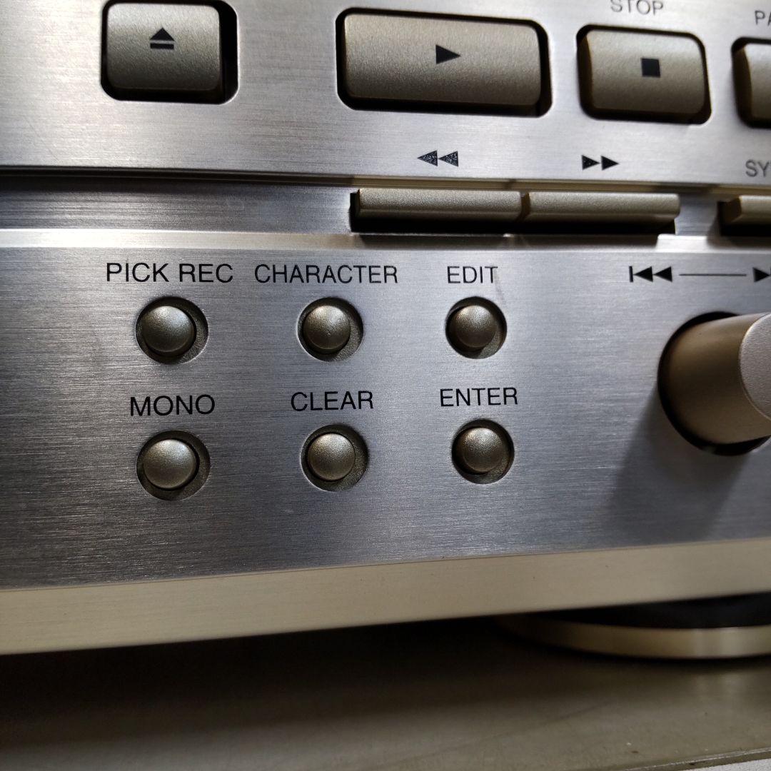 値下げ MDレコーダー リペア済 DENON DMD-800