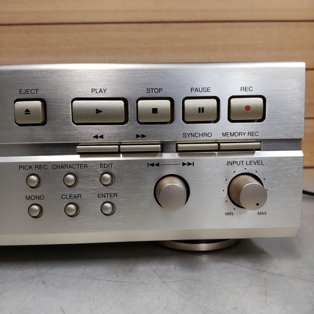値下げ MDレコーダー リペア済 DENON DMD-800