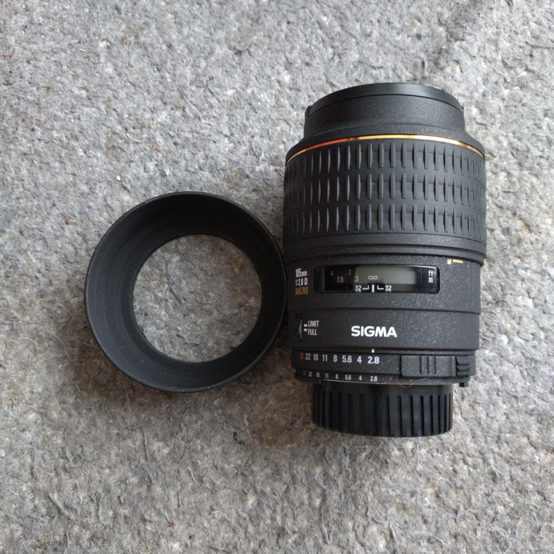 レンズ(単焦点) sigma 105mm F2.8D MACRO