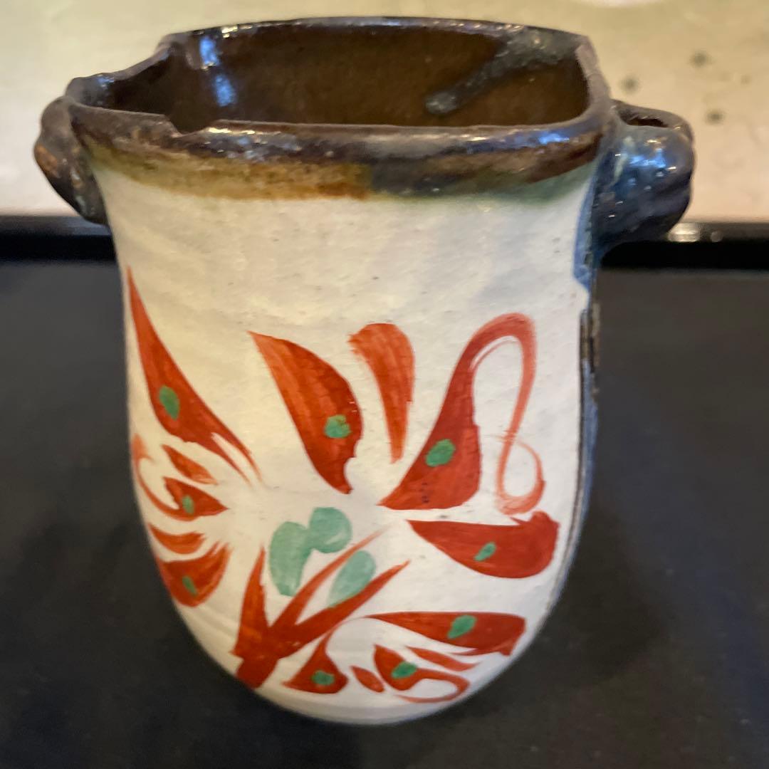 壺屋焼【4点セット】新垣勲作　【45センチ】花瓶・小花瓶　新垣窯　花瓶・抱瓶