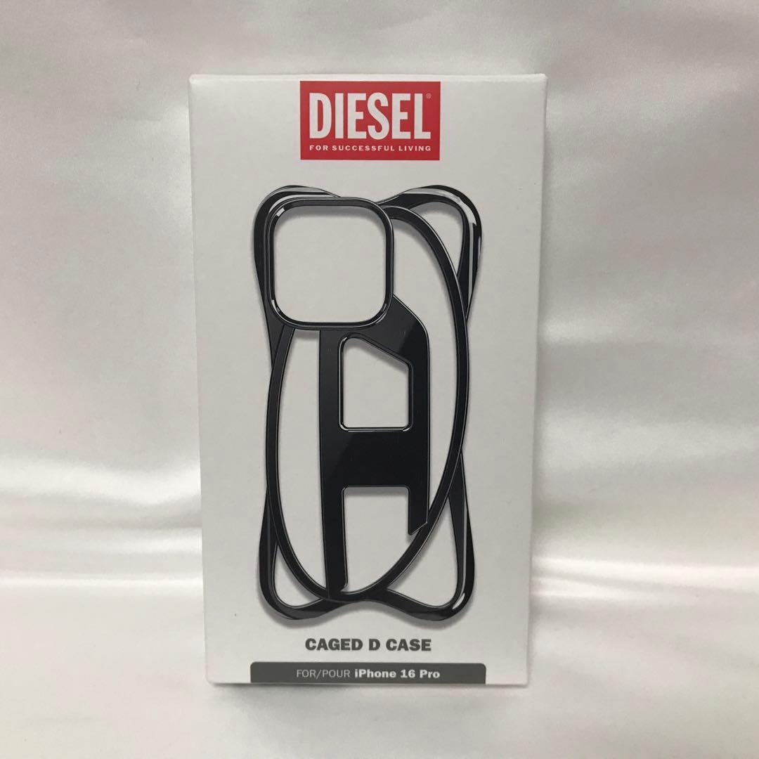 iPhoneアクセサリー DIESEL 60268 caged d case iPhone16Pro