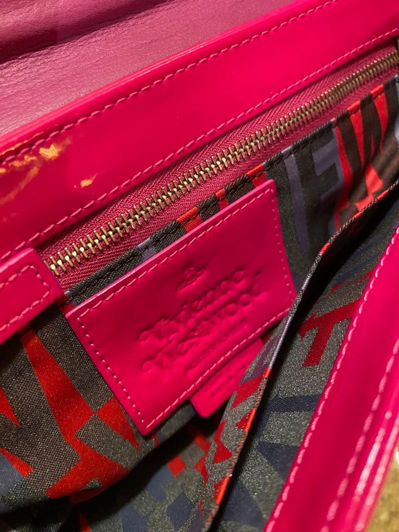 7352.【レア】Vivienne Westwood デカオーブ クラッチバッグ