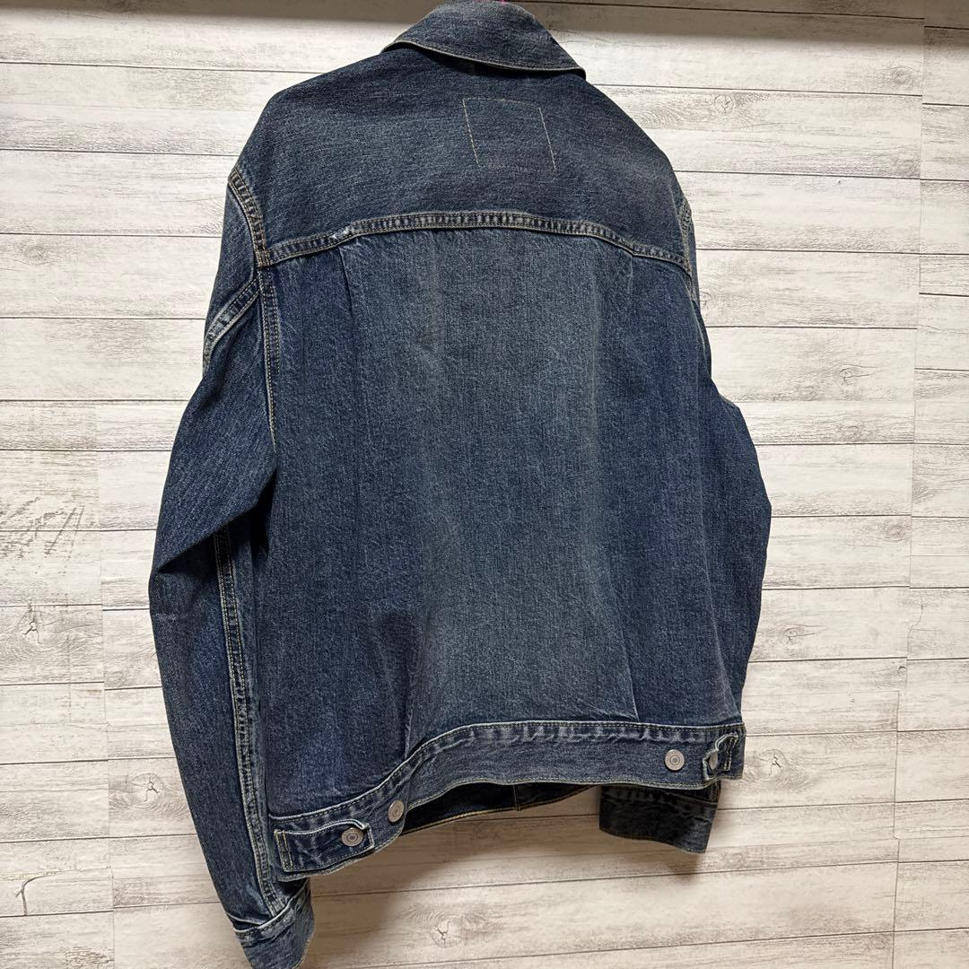 リーバイス セカンド デニムジャケット ビックE 赤耳 ダメージ加工