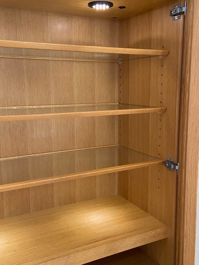 わ*び様 IDC大塚家具 キャビネット 飾り棚 アーリータイムスアルファ （LE