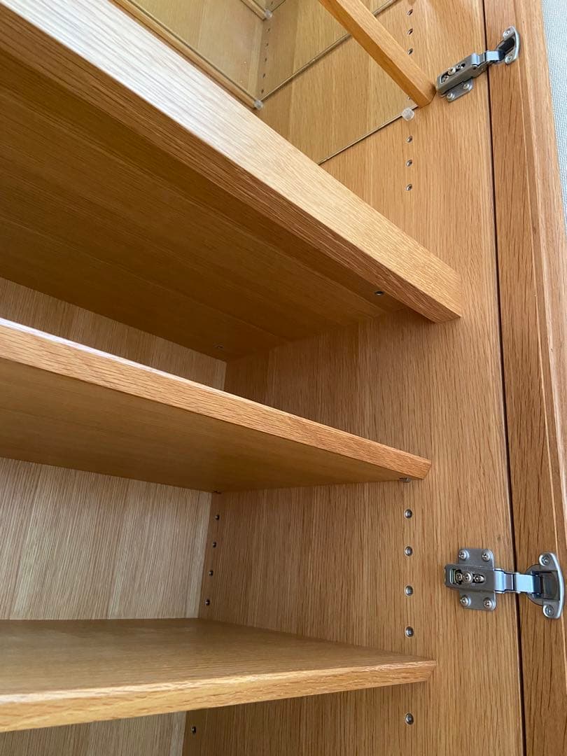 わ*び様 IDC大塚家具 キャビネット 飾り棚 アーリータイムスアルファ （LE