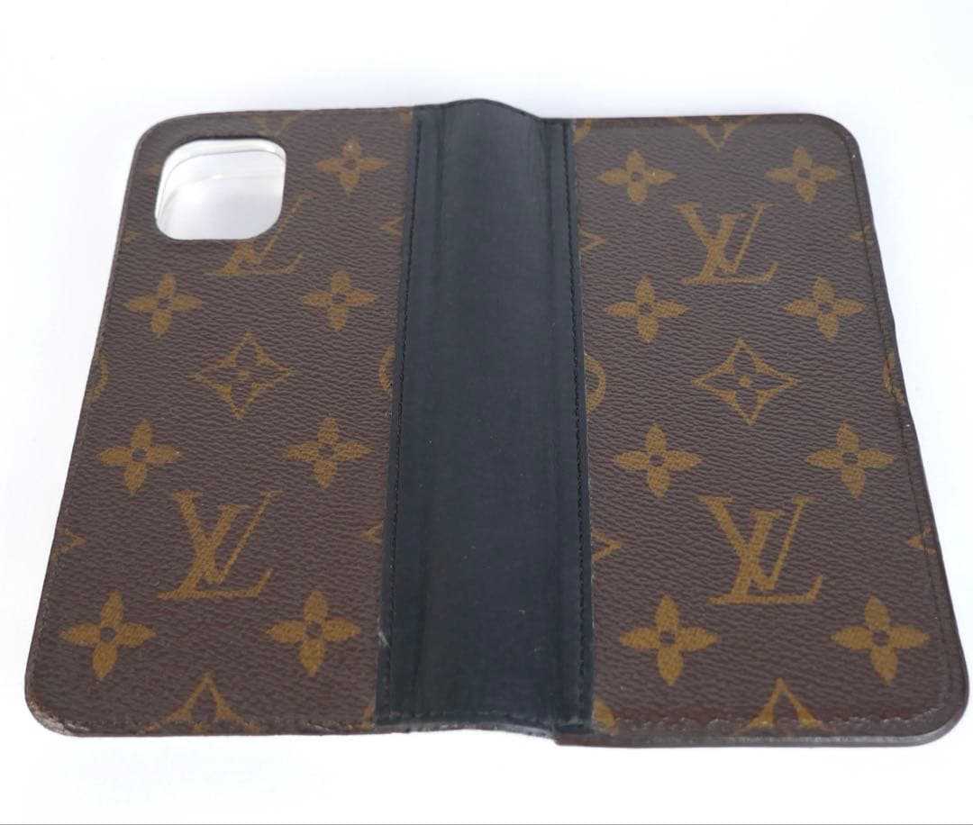 美品✨LOUIS VUITTON ルイヴィトンiPhone11フォリオモノグラム